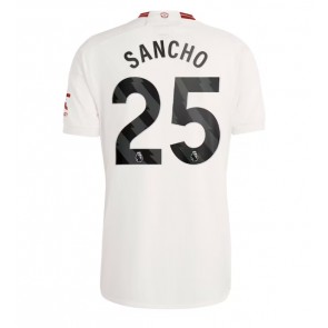 Manchester United Jadon Sancho #25 Rezervni Dres 2023-24 Kratak Rukavima